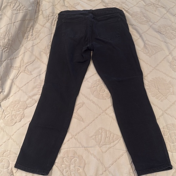 Pistols black cropped pant, sz 28, denim - Picture 3 of 5